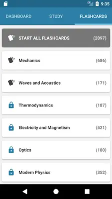 University Physics android App screenshot 2