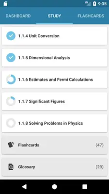 University Physics android App screenshot 3